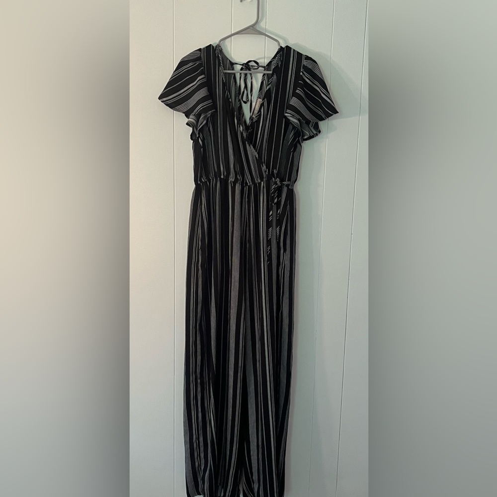 Striped Jumpsuit